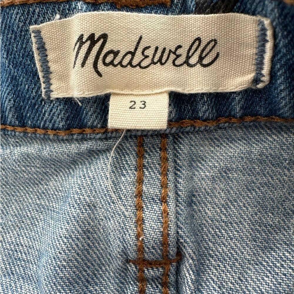 Madewell Rigid Denim A-Line Mini‎ Skirt Star Print 23 - Picture 5 of 8
